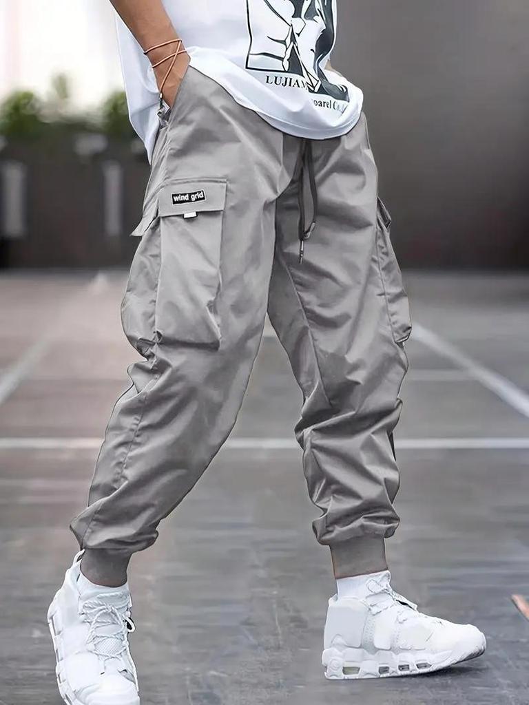 Men's Trendy Loose Fit Workwear Pants - European & American Style, Casual, Versatile
