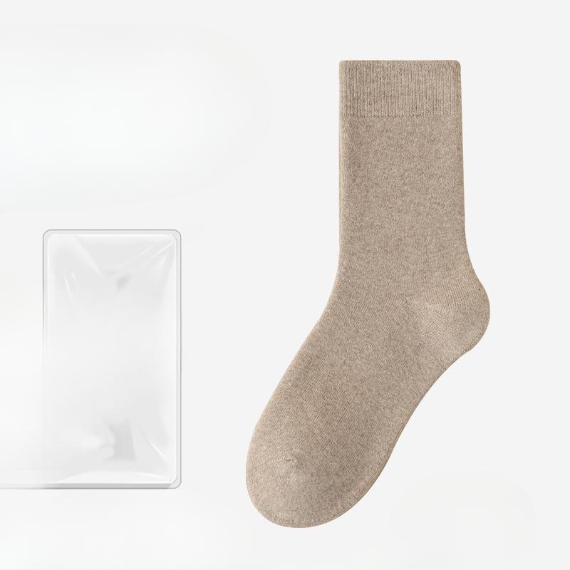 

Женские Весенне-Осенние Новые Однотонные Все-Построить Дезодорант Резинка для Волос Домашний Пол В Трубе Хлопковые Носки 1 pair розовый/серый