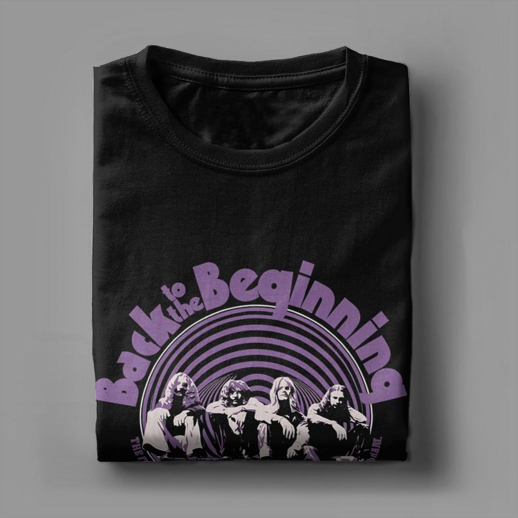 Men Women Printed Black Sabbath Back The Beginning Tour 2025 Tee T Shirt Pure Cotton T-shirts Clothing