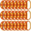 10 Pulseiras LED Ativadas por Som com LED Estroboscópico Piscante Controle de Música Acende para Rave, Prêmios de Jogos Lembrancinha de Festa de Aniversário Presente de Dia dos Namorados
