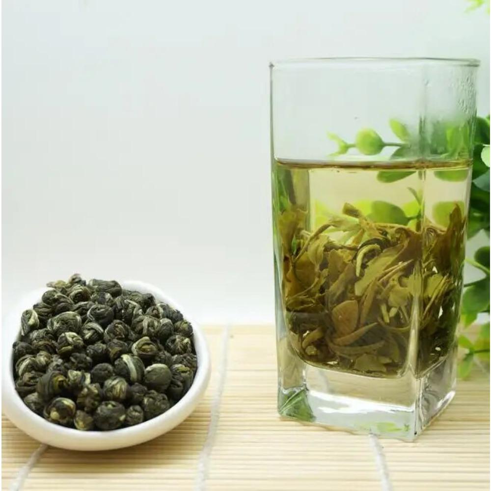 Jasmine Dragon Pearl Green Tea Puer King Premium Chinese Flower Tea 150g