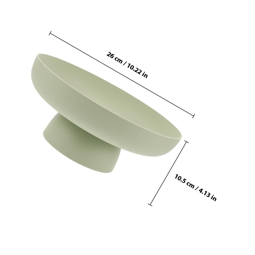 Portable Fruit Draining Bowl High Base Decorative Fruit Basket Snack Holder Wedding Party Dessert Storage Stand