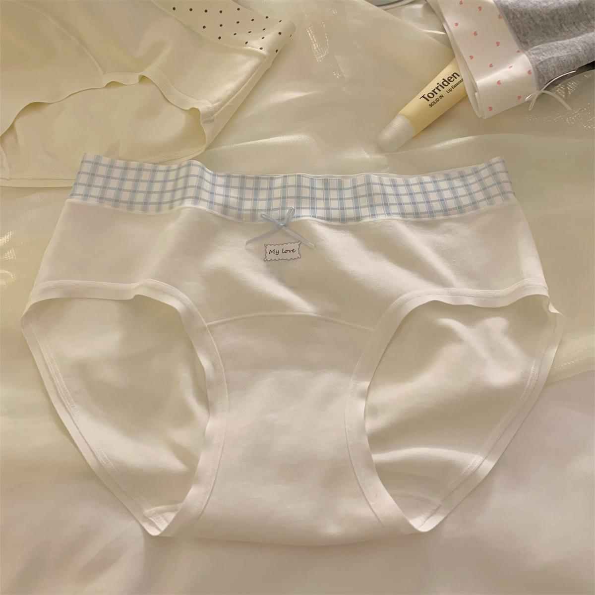 10A Pure Cotton Antibacterial Girls  Briefs L (50-60 kg)