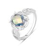 Silberring mit mystischem Topas 0,913 ct (2100096)