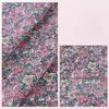 Wide 145cm Pastoral Flower Summer Poplin Cotton Fabric for DIY Children's Clothing Cloth Making Bedding Quilt Decoration Home