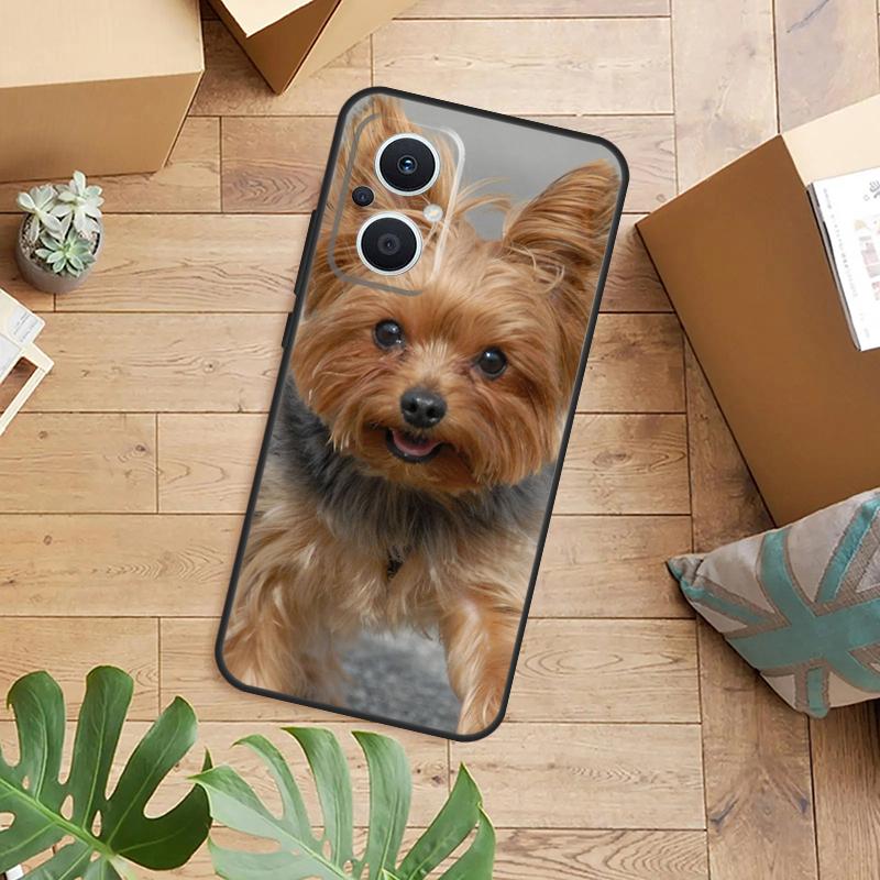 Yorkshire Terriër Hond Puppy Telefoonhoesje Voor OPPO Reno 14 12 11 13 F 10 Pro 8T 8 Lite OPPO Find X9 X8 X6 X5 Pro Achterkant