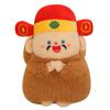 Genuine Kapibara God of Wealth Capybara Plush Doll Pendant Doll Birthday Gift Keychain Annual Meeting Gift
