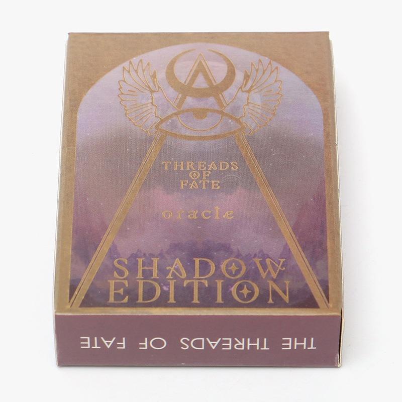 Threads of Fate Shadow Edition Oracle Cards English A 55 Oracle deck Divination Entertainment board games tarot playing cards