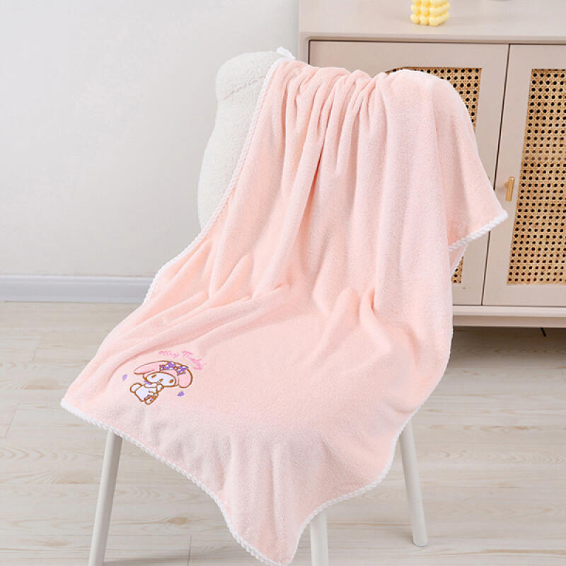 My Melody Big Big Bath Towel Pink C63070