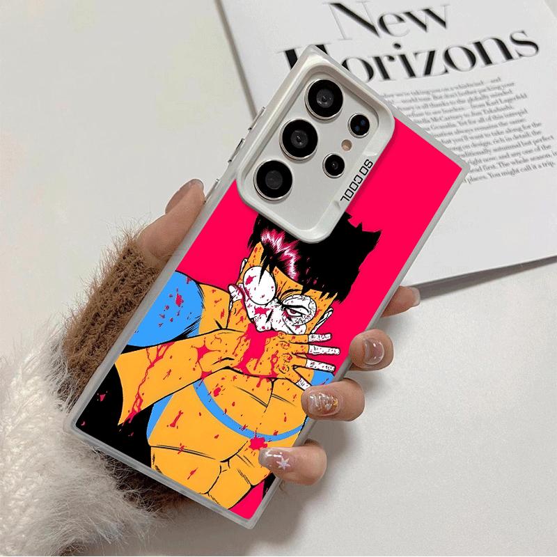

I-Invincible Anime Soft Phone Case for Samsung Galaxy S24 S25 FE S26 Edge S23 Ultra S22 Plus S21 + Shockproof Cover Back Shell Samsung S21 Plus