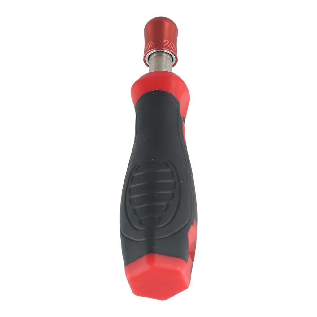 6.35mm Hex Self-Locking Adapter Screwdriver Handle Multifunctional Screwdriver Bit Holder 5Inch Handle Screw Driver Bit Holder