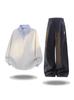 Men's Plus Size Two-Piece Hoodie & Pants Set - Loose Couple Style