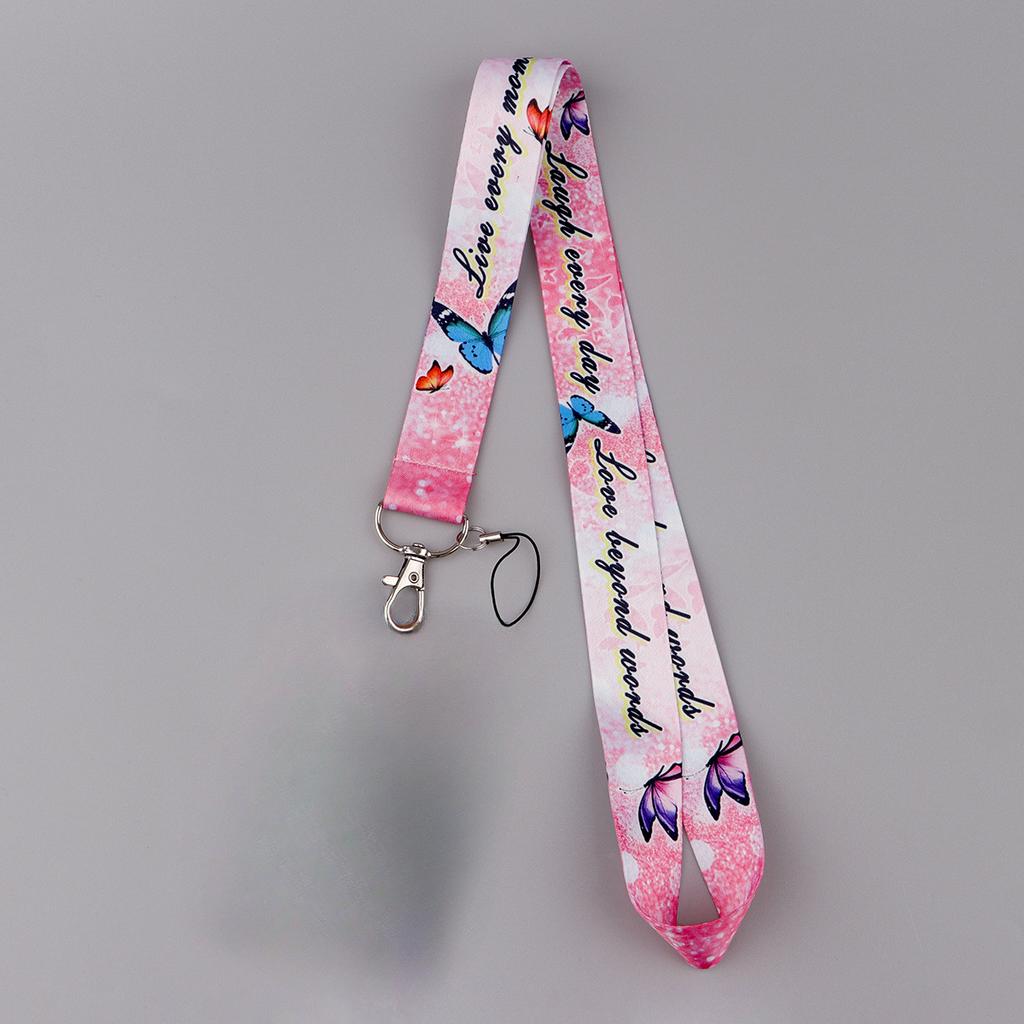 Držáky na ID odznaky na klíče s leopardím potiskem Popruhy na krk pro zvířecí telefony s příslušenstvím pro telefony na klíče