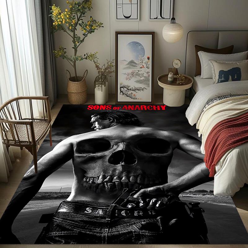 Sons Anarchy: Brotherhood Rebellion carpet floor mats Doormat Art Christmas gifts Dormitory decoration
