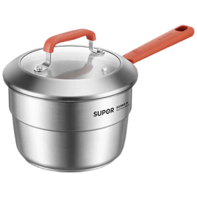 SUPOR 18cm 304 Stainless Steel Milk Pot