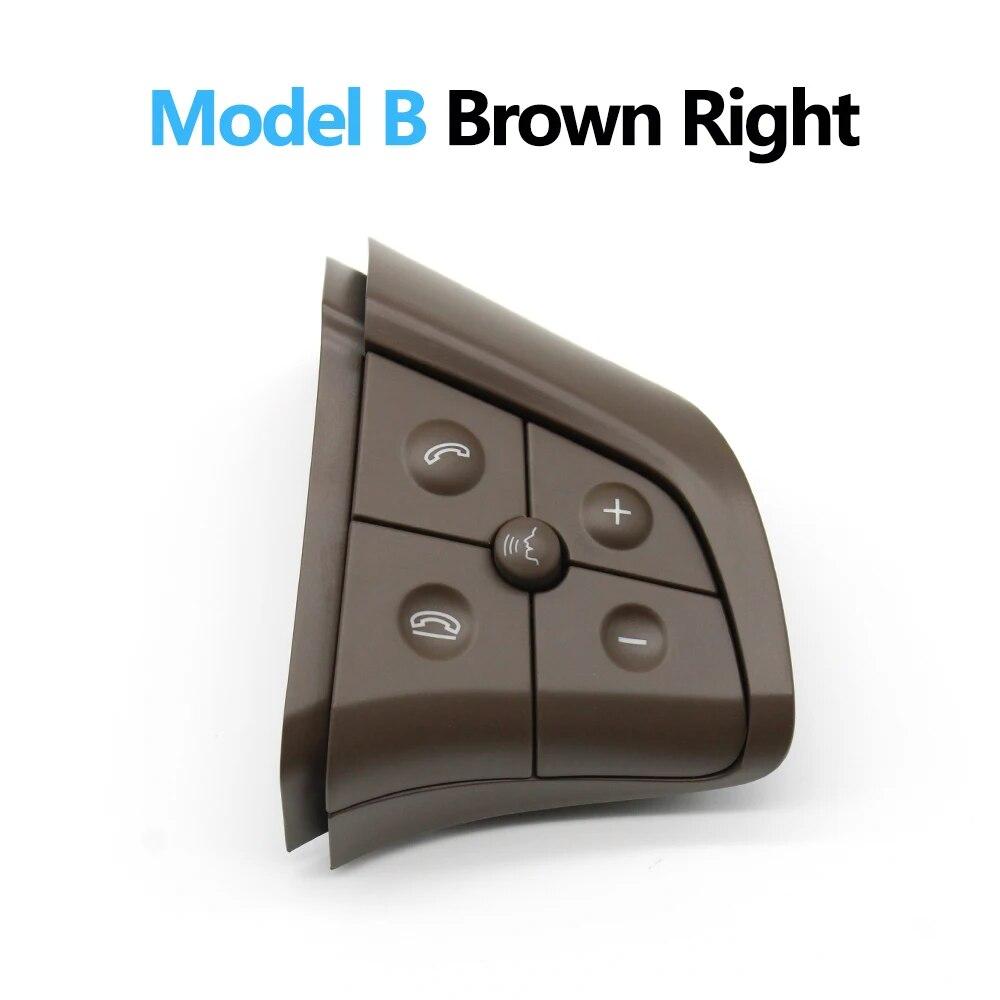 

Автомобильные многофункциональные кнопки на руле, кнопка переключения управления для Mercedes Benz GL ML RB Class W164 W245 W251 Model B Brown R