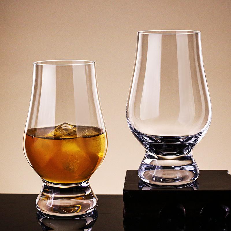 Aroma-Glas-Set: Kristall Whiskey-, Cognac- und Weinverkostungsgläser mit großem Bauchdesign