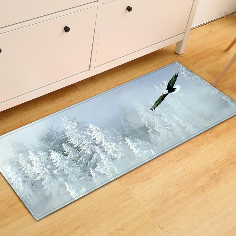 Kitchen Sand Wardrobe Shoe Cabinet Long Floor Mat