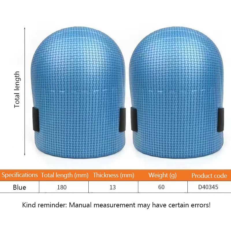 

1 пара мягких пенопластовых наколенников для работы, наколенники для садоводства, уборки, защитные спортивные наколенники, принадлежности для безопасности на рабочем месте синий