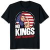 No Kings Fight Oligarchy USA Flag Rosie T-shirt