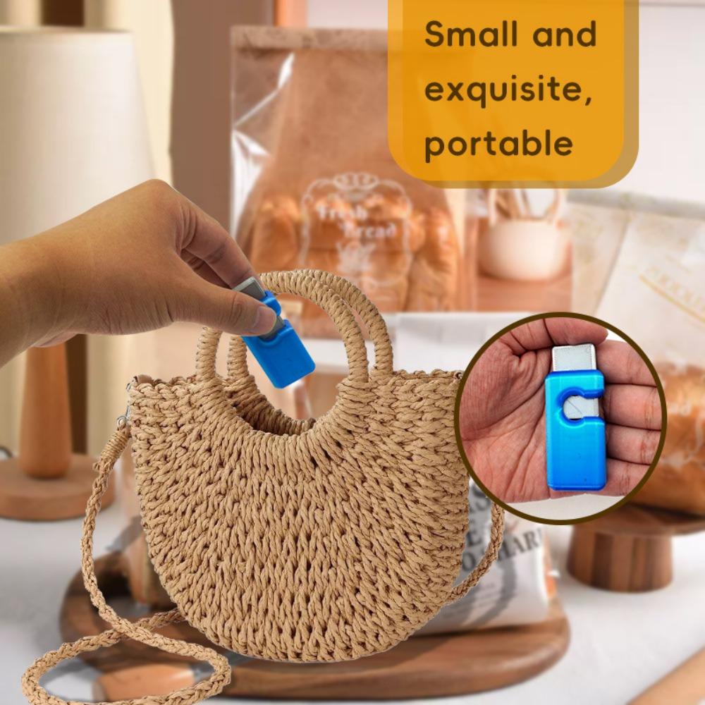 3pcs Fresh-keeping Bread Bag Clip Moisture-proof Sealing Bag Clip Snack Bag Clip  Home