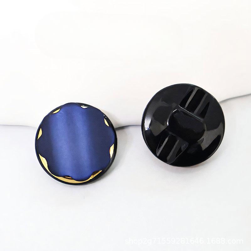 Matowy guzik z żywicy guzik do koszuli guzik do dzianinowego kardiganu swetra koszuli dziecięcy guzik kolorowy