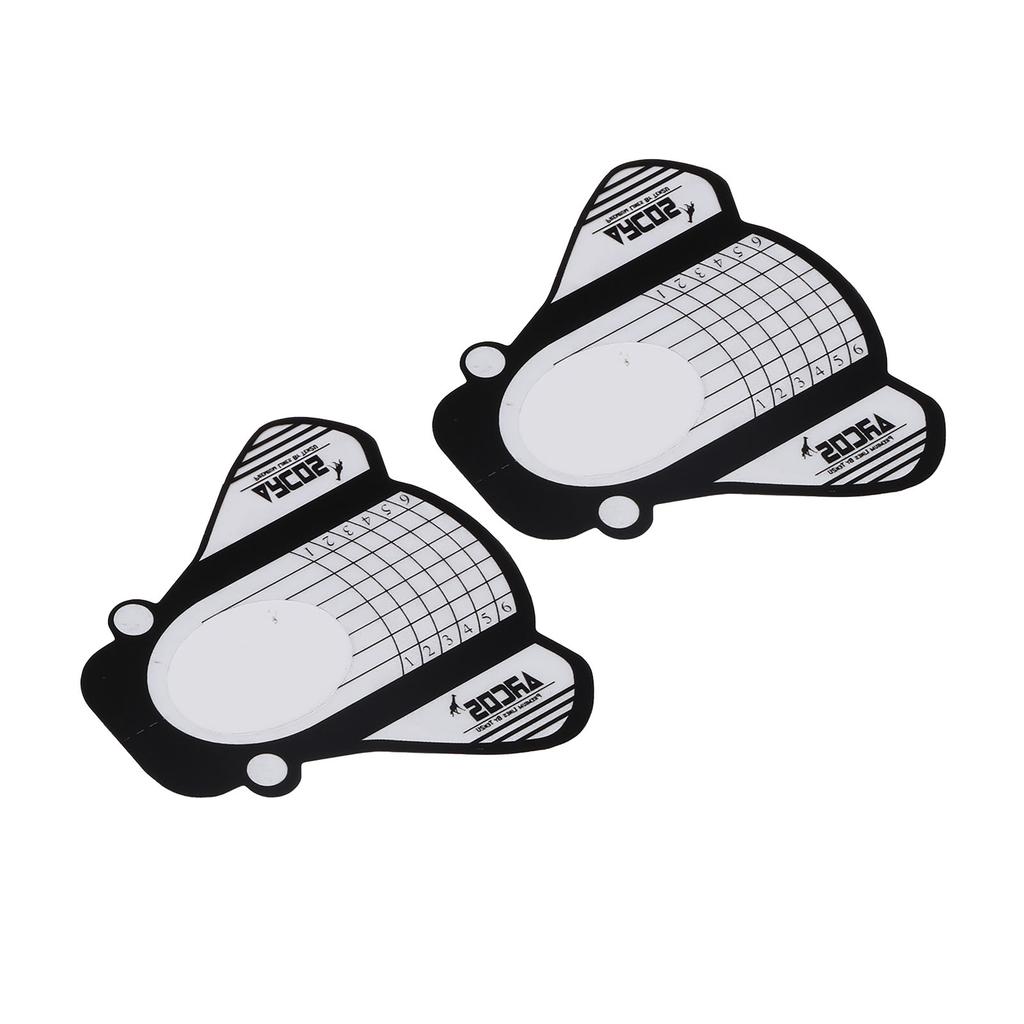 100pcs Nail Art Tips Extension Form Guide UV Gel Sticker Manicure Tools