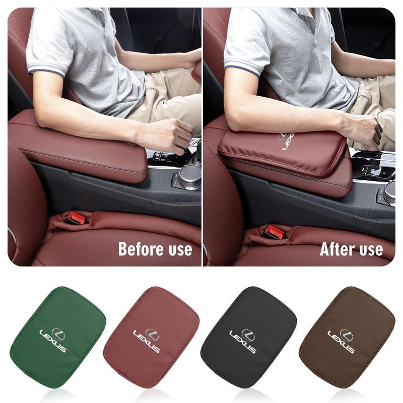 Lexus Car Armrest Cover Cushion Armrest Box Protective Pad For Lexus FSPORT LBX NX RX 350h 450h ES UX 300e GS GX IS LS LX CT LC
