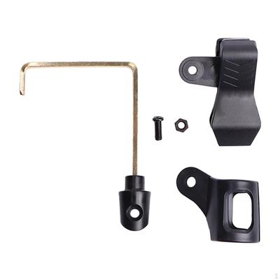 Saxophone Microphone Stand Mic Clip Easy To Install Kickstand for Broadcasting