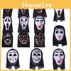Halloween Horror Mask For Party Costume With Plastic Ghost And Vampire Faces For Cosplay Events