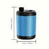 Portable Camping Shower Pump and 20L Portable Water Bucket, 5200mAh Rechargeable Battery, Shower Head with 3 Spray Modes,