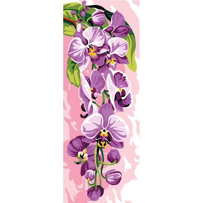 Canevas SEG Orchidée 25x60 cm