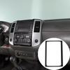 Glossy Piano Black Air Condition Panel Trim Sticker For Nissan Frontier 05-21