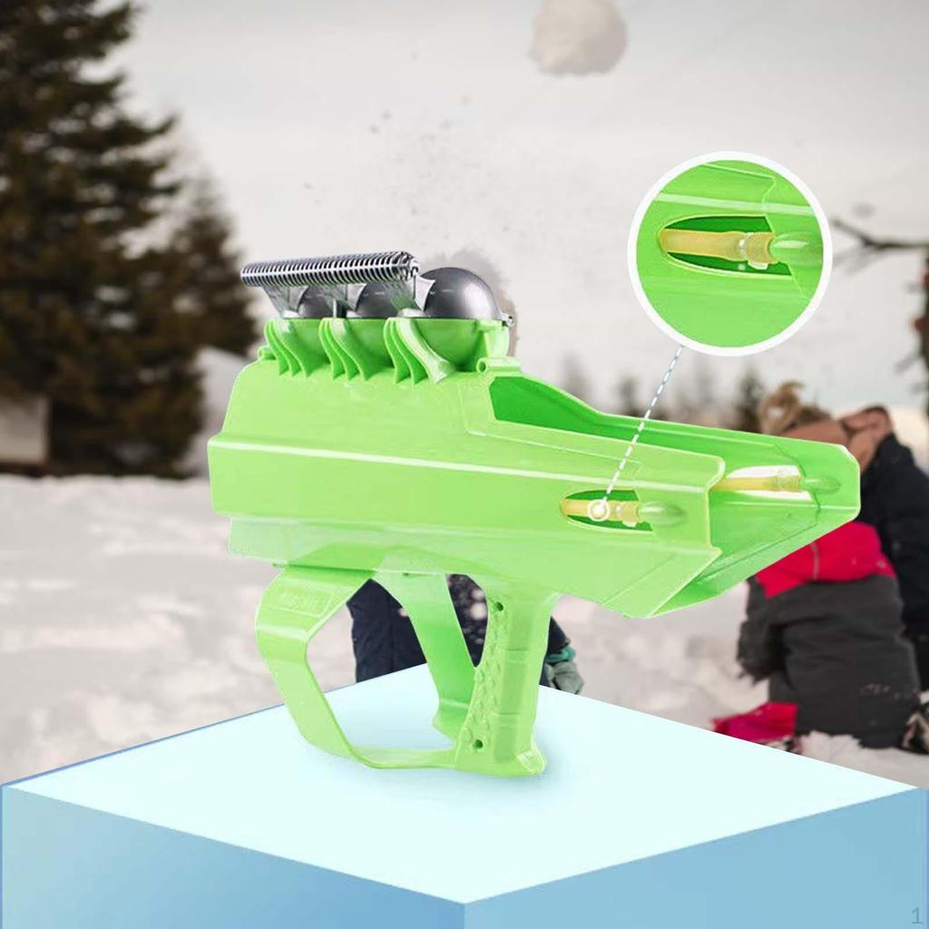Fun Snowball Fight Toys Easy to Pull Play Ages 8+ Winter