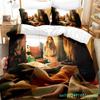 M3GAN Movie Bedding Set Single Twin Full Queen King Size Bed Set Aldult Bedroom Duvetcover Sets 3D Anime Bed Sheet Set