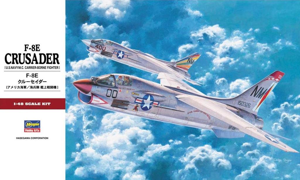 Hasegawa Crusader 1/48 F-8E #PT25