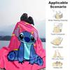 1pc Stitch Printing Blanket - Soft, All-Season Throw for Office Blanket, Personalized Gift with Adorable Cartoon Design