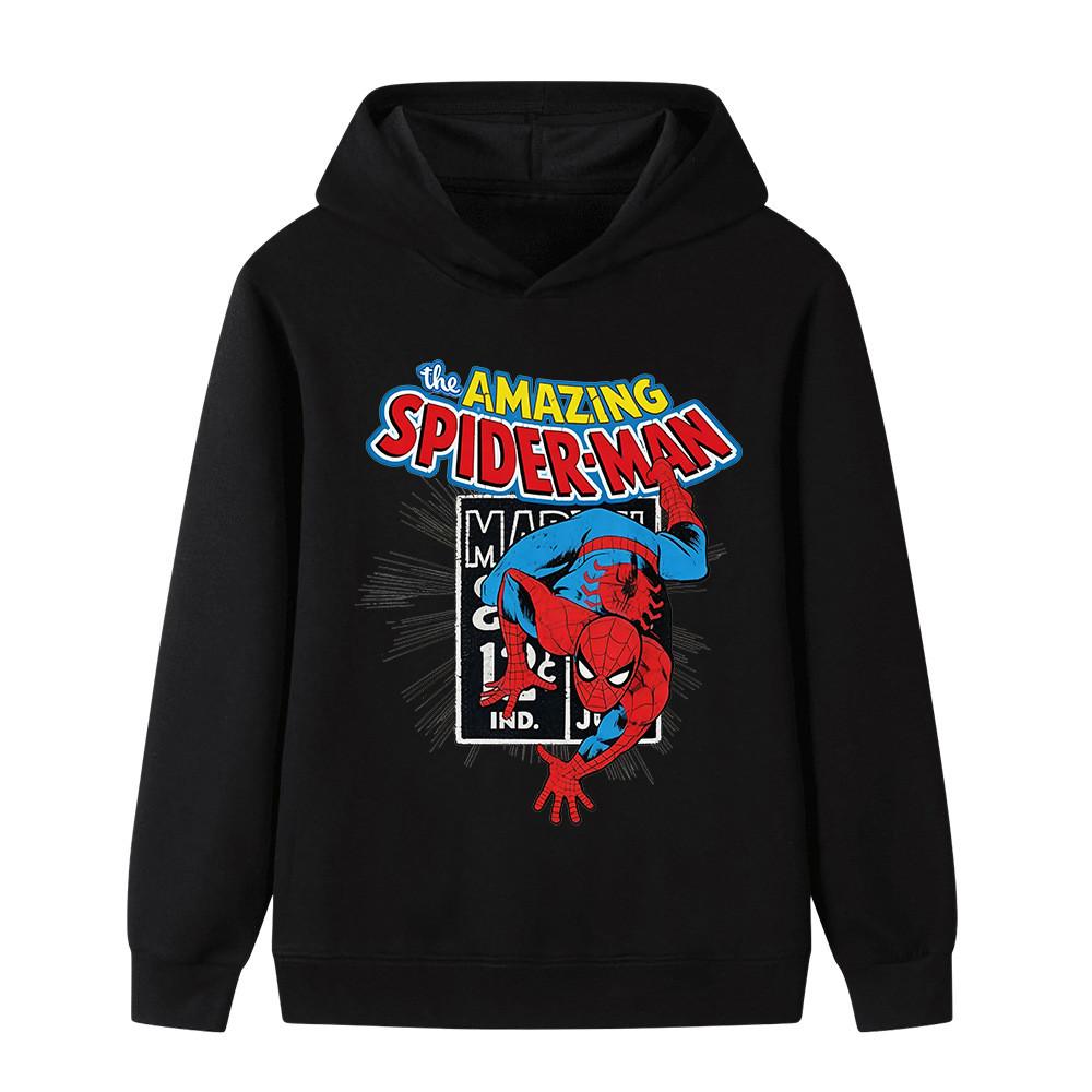 B1427 Multi-color Kids Boys Girls Printed Casual Long Sleeves Hoodie 100cm