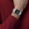 Citizen Light Powered Quartz Movement Stainless Steel Strap Watch Men's Watches Black Dial BM7560-59E