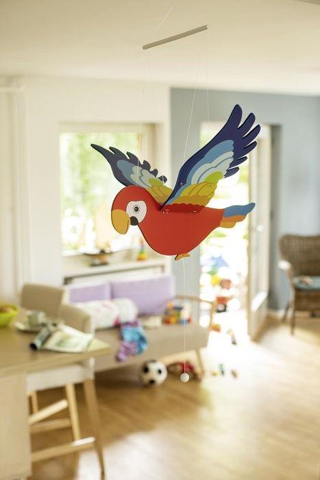 Mobile Volant Perroquet