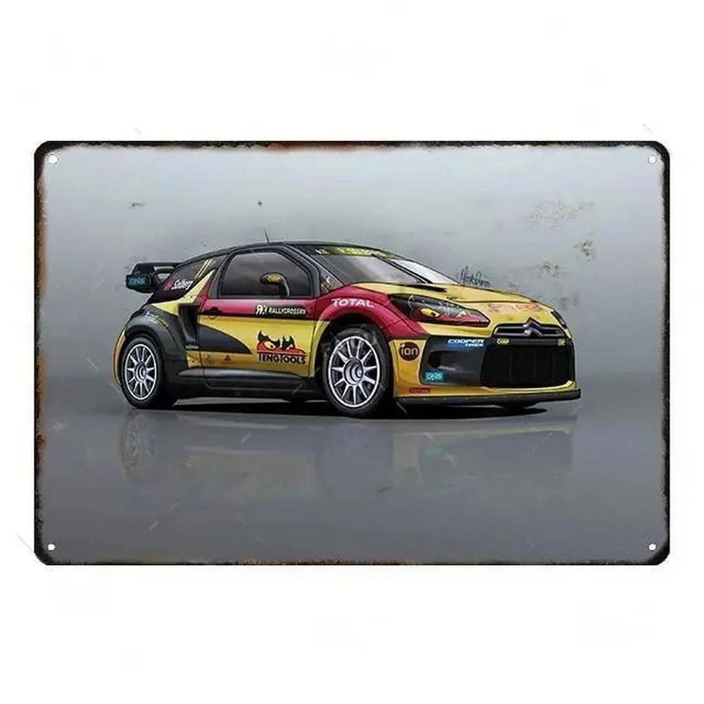 Plaque Metal Tin Signs Off Road Cars Wall Decoration Vintage Art Posters Iron Painting for Man Cave Home Cafe Garage Club Bar