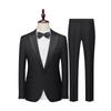 Pánský slim fit smokingový oblek na svatby a formální události