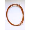 Nissen Cable Co., Ltd. Stainless Steel Outer Brake Cable, 2m, Pure Orange