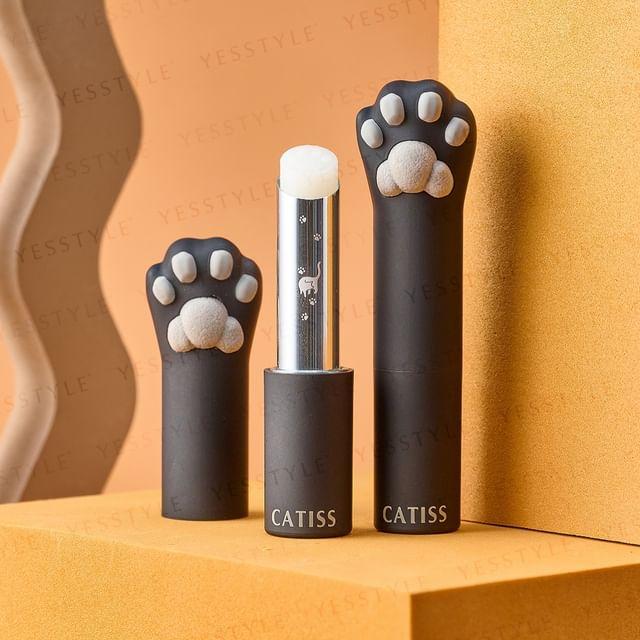 CATISS - Black Cat Paw Lip Balm Original Flavor & Colorless 3g