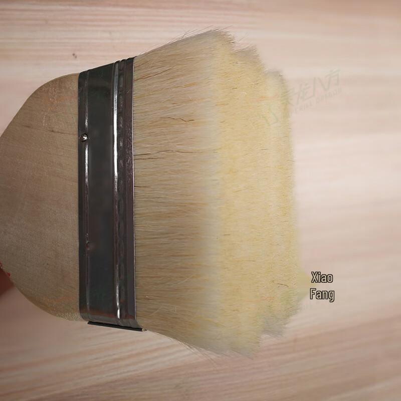 Linglong Bafang Wooden Handle Wool Paint & BBQ Brush