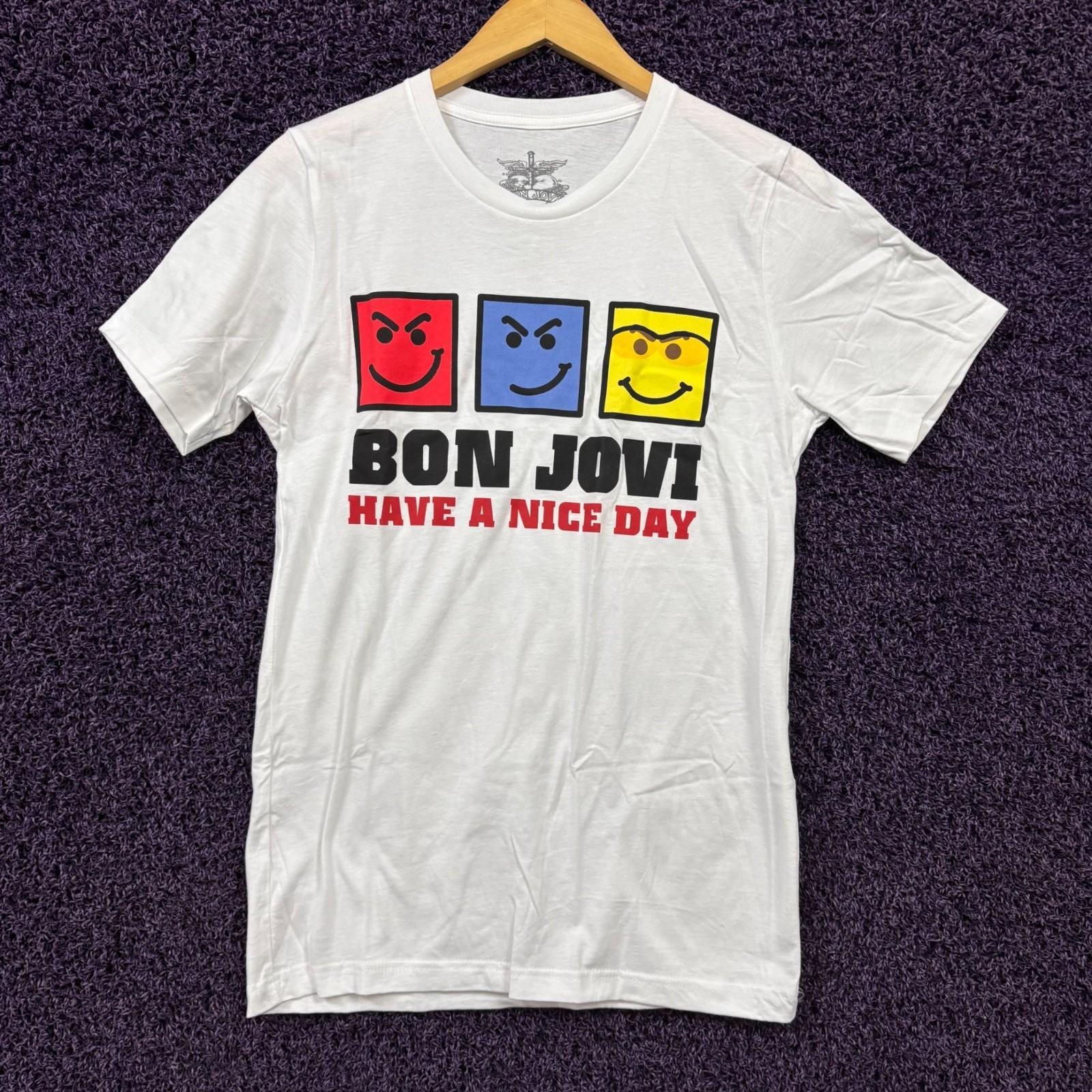 Bon Jovi Have a Nice Day Album Cover Art Hard Rock T-Shirt S XXXXL