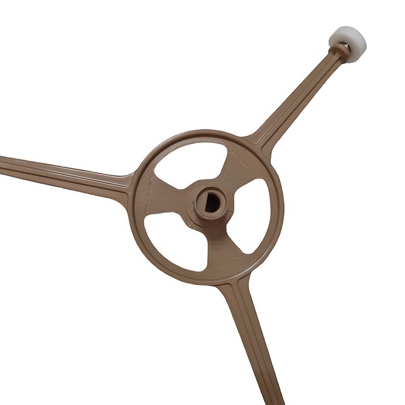 1 Pz Anello Rotante Circolare Supporto a Rulli Staffa Microonde Piatto Girevole Staffa Base Piatto Girevole in Vetro Supporto Vassoio