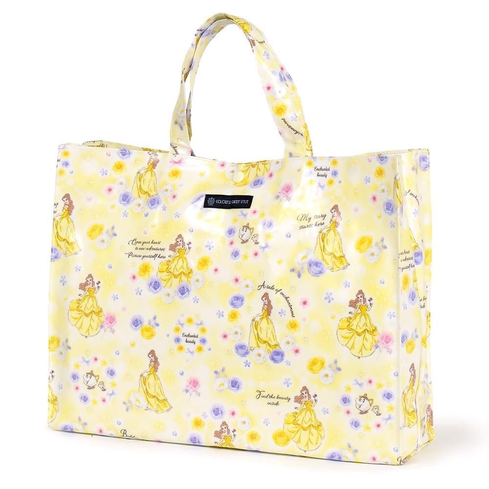 

Дисней Пляжная ламинированная сумка Водонепроницаемая и виниловая для девочек и плавания и сумка N0356400, (Квадратный тип), Водоотталкивающий Детский, Сумка/Белль/Красавица