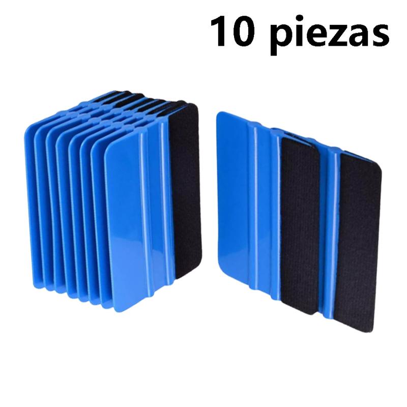 10Pcs Car Film Application Tool Scraper Wedge Vinyl Applicator Wrap Scraper Wrap Application Bubble Removal Tools