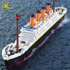 1288pcs Titanic Model Cruise Ship 3D Mini Building Blocks Boat Bricks Collection DIY Toys for Children Gift